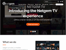 Tablet Screenshot of netgem.com